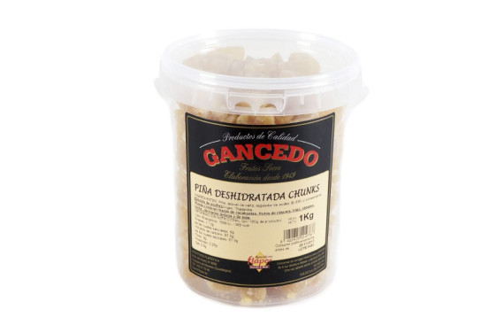 PIÑA DESHIDRATADA CHUNKS BT 1 KG