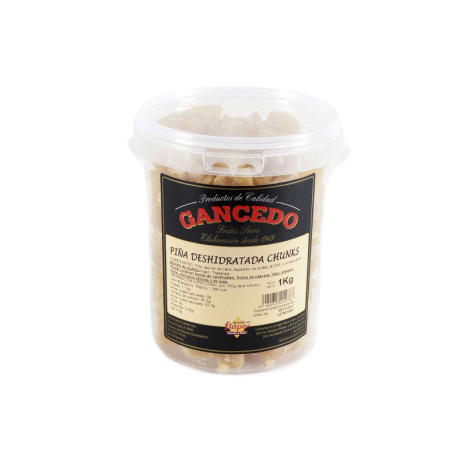 PIÑA DESHIDRATADA CHUNKS BT 1 KG