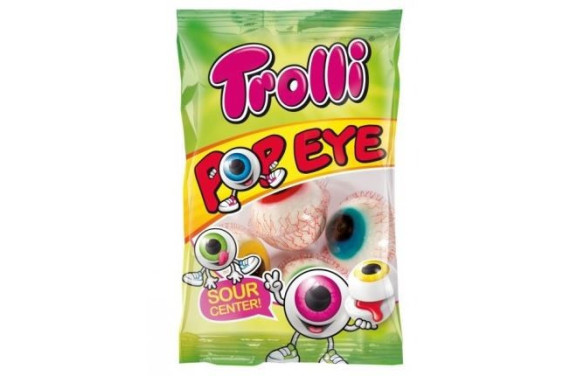 OJO RELLENO BL. 75 GR 4 UND. TROLLI