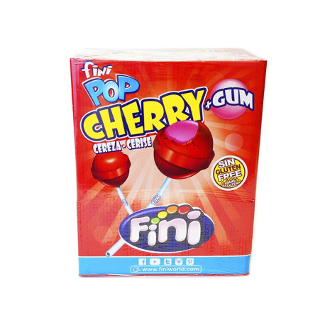 FINIPOP CHERRY+GUM 100 UND. FINI