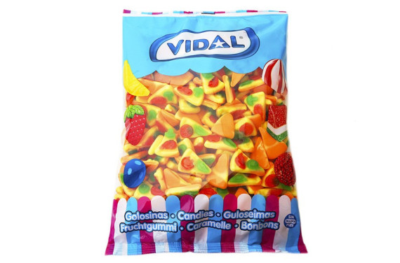 PORCIONES DE PIZZA BOL. 250 UND. VIDAL