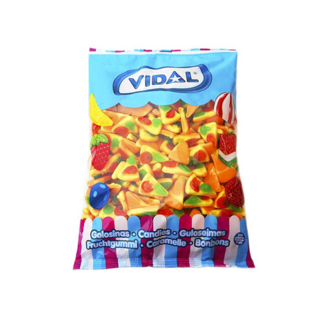 PORCIONES DE PIZZA BOL. 250 UND. VIDAL