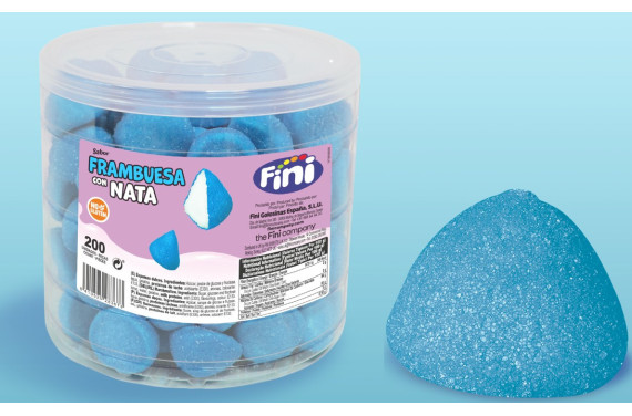 FRAMBUESA CON NATA 200 UND.+ 20 UNID FINI
