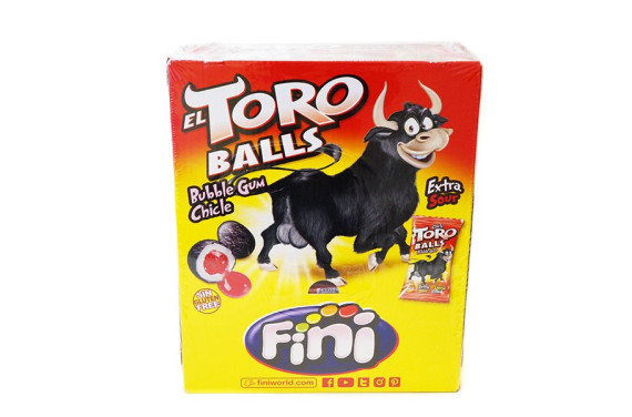 CHICLE HUEVOS DE TORO 200 UND. FINI