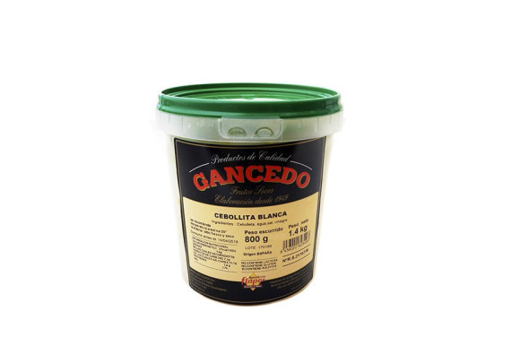 CEBOLLITAS BLANCAS CUBO 800 GR. B