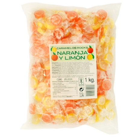 ROCKS NARANJA Y LIMON 1 KG. CONFIGIRONA
