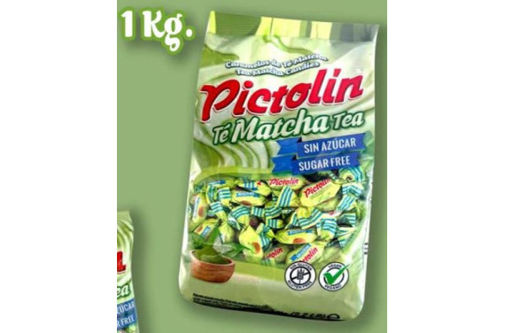PICTOLIN TE MATCHA SIN AZUCAR 1 KG INTERVAN