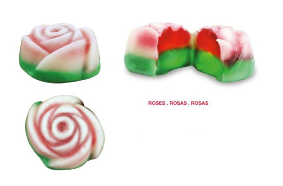 ROSAS RELLENAS 1 KG. JAKE