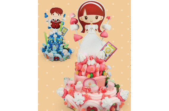 TARTITA SILUETA COMUNION 1 UND. DA