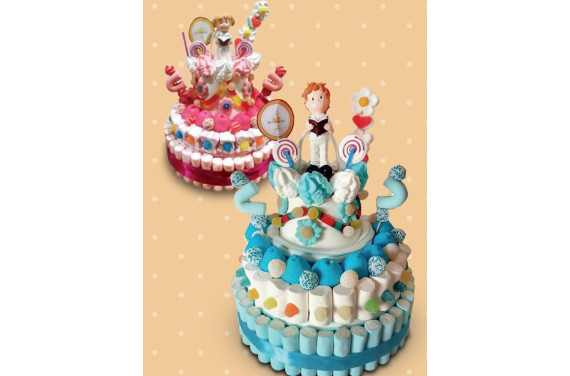 TARTA COMUNION SERIE 7 1 UND. DA