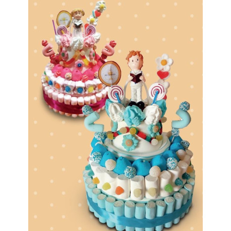 TARTA COMUNION SERIE 7 1 UND. DA