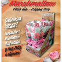 RAMO ROSAS DE MARSHMALLOW 60 GR 1 UNIDAD CC