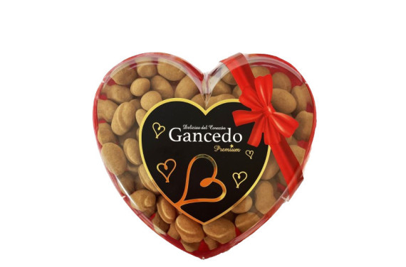 BANDEJA CORAZON DELICIAS DE ALMENDRA 300 GR