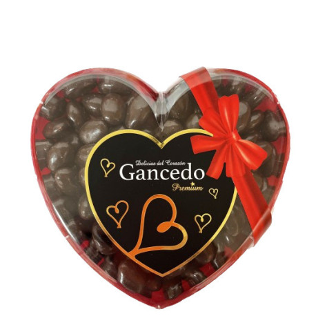 BANDEJA CORAZON BOMBON DE ALMENDRA 300 GR