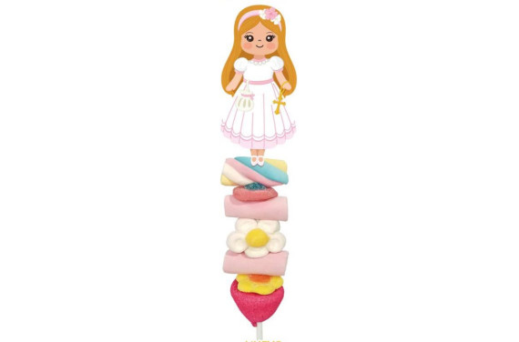 BROCHETA COMUNION NIÑA RUBIA 1 UND. ALQUIMIA