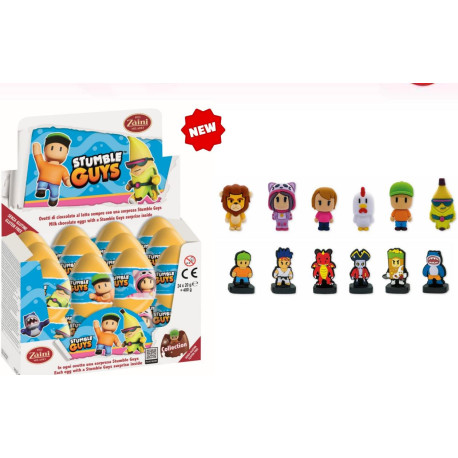 HUEVOS CHOCO STUMBLE GUYS 24U. BIP CANDY & TOYS