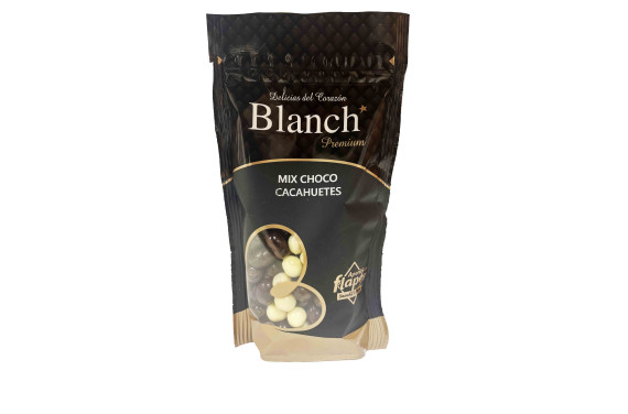 MIX CHOCOCACAHUETES BL 150 GR BLANCH DOYPACK