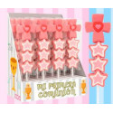 PINCHOS CRUZ Y ESTRELLITAS ROSAS 16 U X 45 G SIDRAL