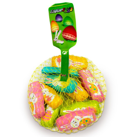 CONEJITOS PASCUA MALLA 80G EUROCHOC